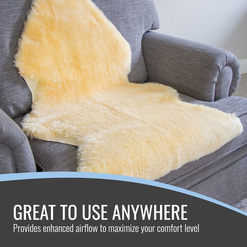 DMI® Deluxe Natural Sheepskin Pad - Image 4