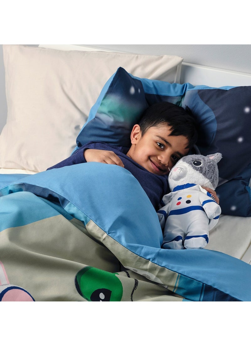 Zaboon Soft Toy, Cat Grey/White - Image 3