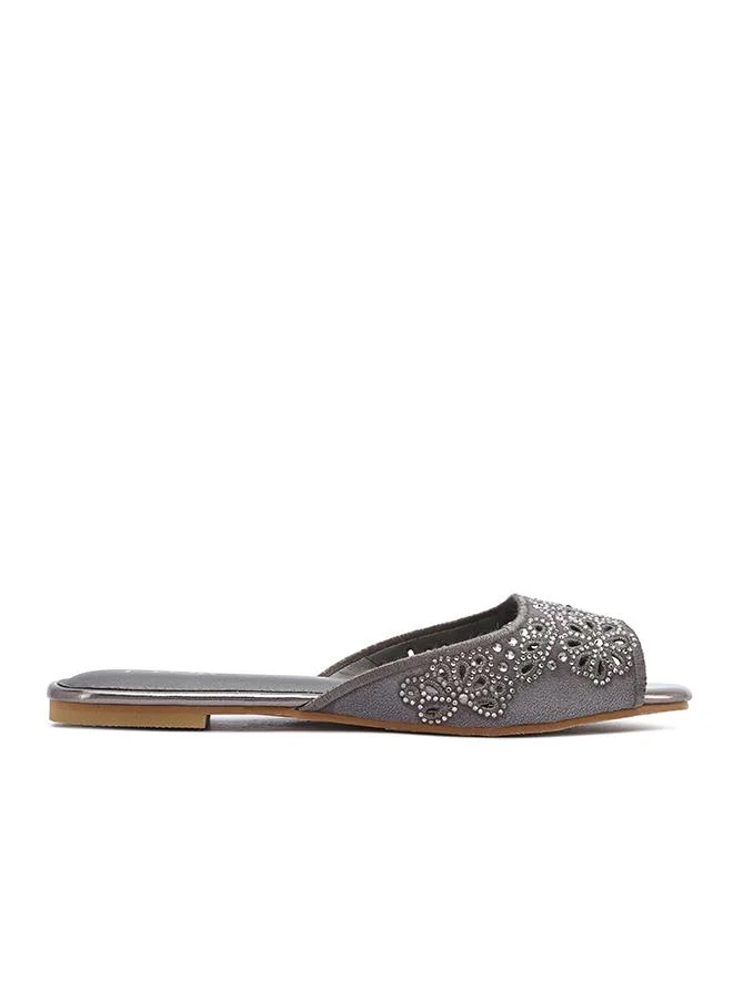فايور Stylish Laser-Cut Ornate Flat Slide MY 382