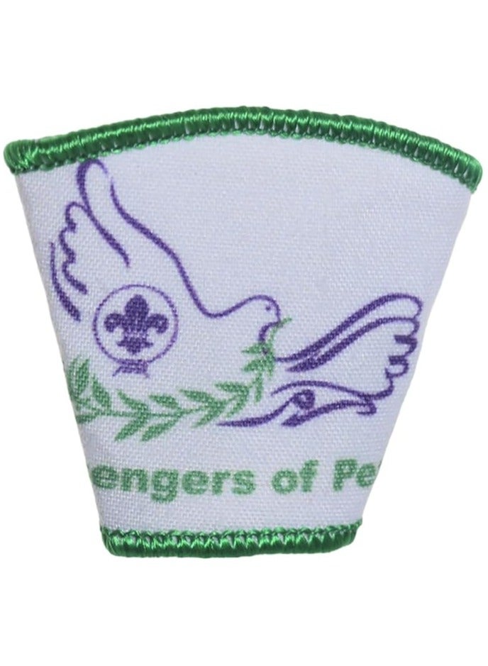ويجل قمع قماش كتاب Messengers Of Peace Leather Woggle - Image 1