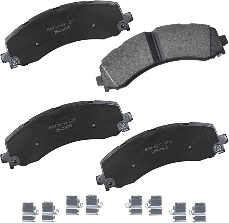 Bendix Premium SBM2225 Semi-Metallic Rear Brake Pads for Ram 2500 2023-2019, 3500 2023-2019, 4000 2020-2019 - Image 1