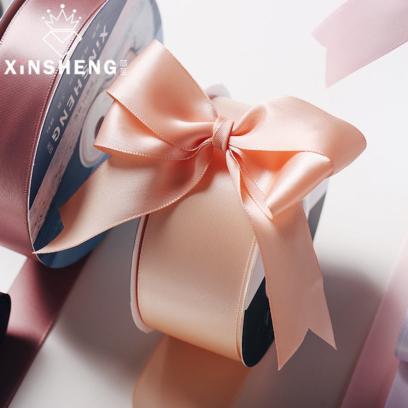 Polyester Ribbon Floral Arrangement Bouquet Wrapping Material Gift Bow Flower Wrapping Satin Ribbon Ribbon Flower Decoration - Image 4