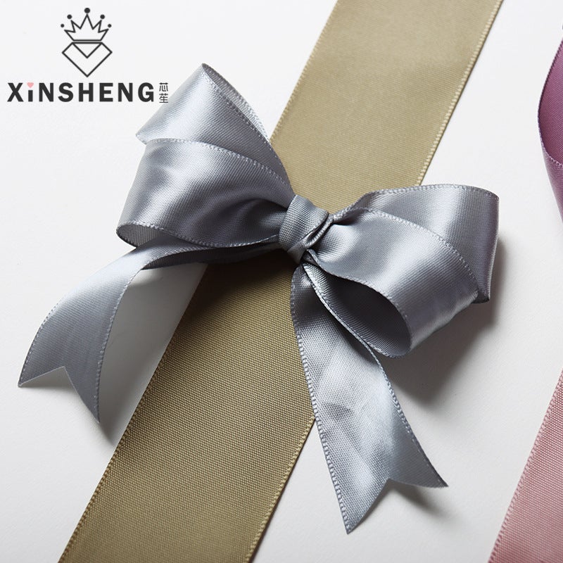 Polyester Ribbon Floral Arrangement Bouquet Wrapping Material Gift Bow Flower Wrapping Satin Ribbon Ribbon Flower Decoration - Image 3