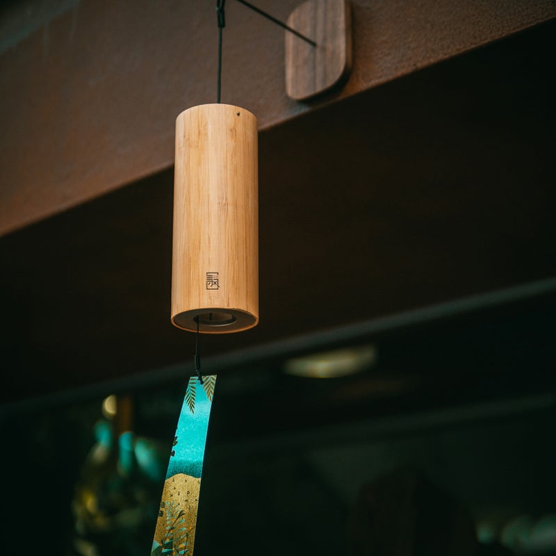 Seek Wind Bamboo Wind Chimes Meditation Chord Windchime Windbell for Outdoor Garden Patio Home Decoration Zen Meditation Relaxation Frost:Am Chord - Image 4