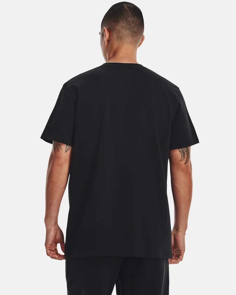 UNDER ARMOUR Men's Logo Heavyweight T-Shirt