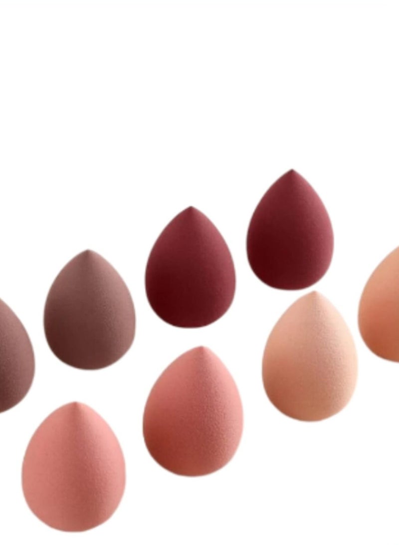 Beauty Blender Makeup Sponge Set of 8 Oval Shape Dry Dual use for Makeup Removal. - Image 2