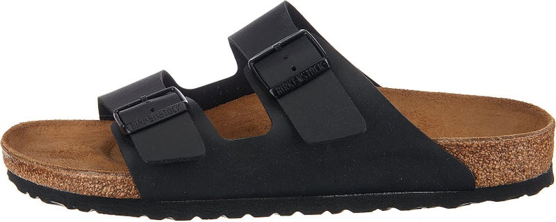 Birkenstock Unisex Arizona Sandal,Black Birko-Flor,37 M EU - Image 2