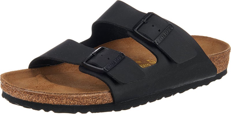 Birkenstock Unisex Arizona Sandal,Black Birko-Flor,37 M EU - Image 1
