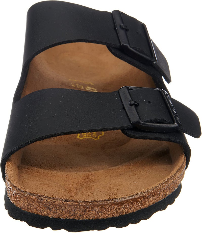 Birkenstock Unisex Arizona Sandal,Black Birko-Flor,37 M EU - Image 3