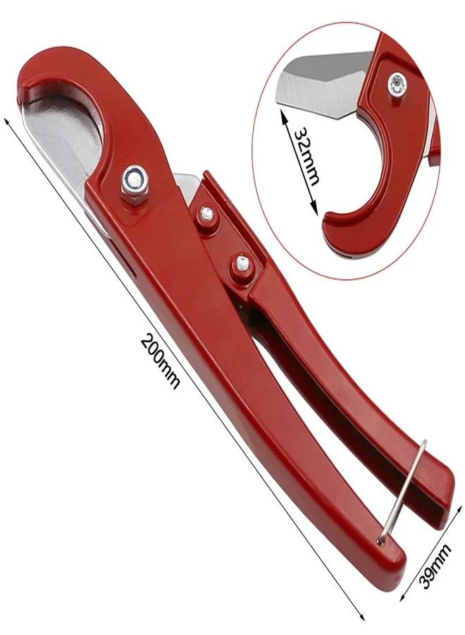 Uptodateproducts PVC Pipe Cutter 1-1/4inch 36mm Ratchet Cuts Plastic Tube Pipe Shear Scissors PU/PP/PE/PPR Hose Cutting Hand Tools Ideal For Home Working And Plumbers - Image 5