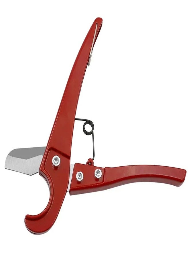 Uptodateproducts PVC Pipe Cutter 1-1/4inch 36mm Ratchet Cuts Plastic Tube Pipe Shear Scissors PU/PP/PE/PPR Hose Cutting Hand Tools Ideal For Home Working And Plumbers - Image 1