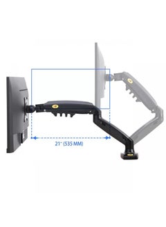 NB NORTH BAYOU North Bayou NB-F160 Dual Arm Monitor Mount 17-27 Inch NB-F160  - Image 3