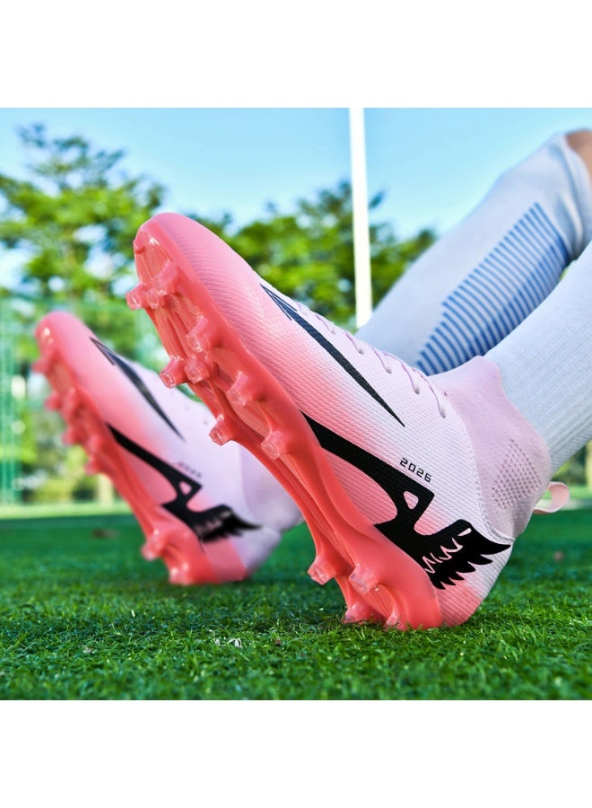 سكت شيكترو أحذية كرة قدم جديدة عالية الرقبة، جيدة التهوية، مانعة للانزلاق، أحذية رياضية خارجية للجري - Image 5