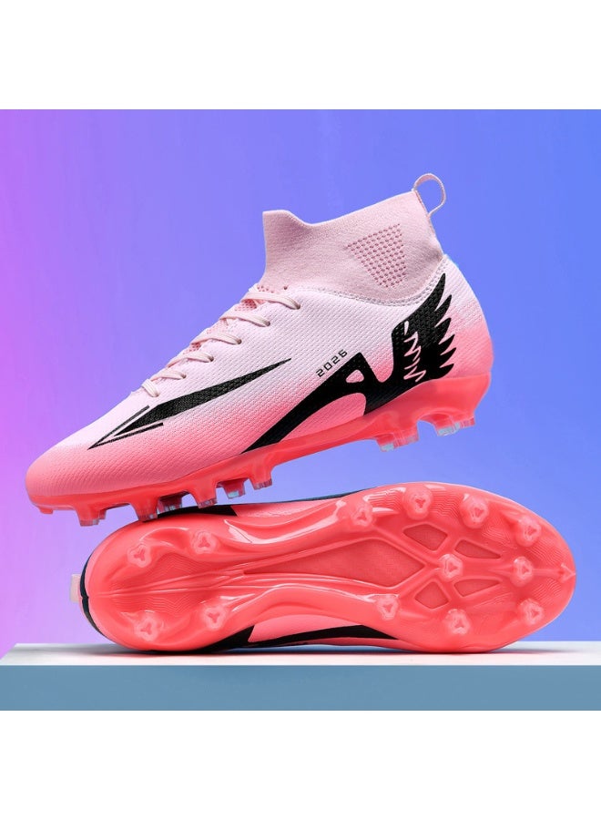 سكت شيكترو أحذية كرة قدم جديدة عالية الرقبة، جيدة التهوية، مانعة للانزلاق، أحذية رياضية خارجية للجري - Image 2
