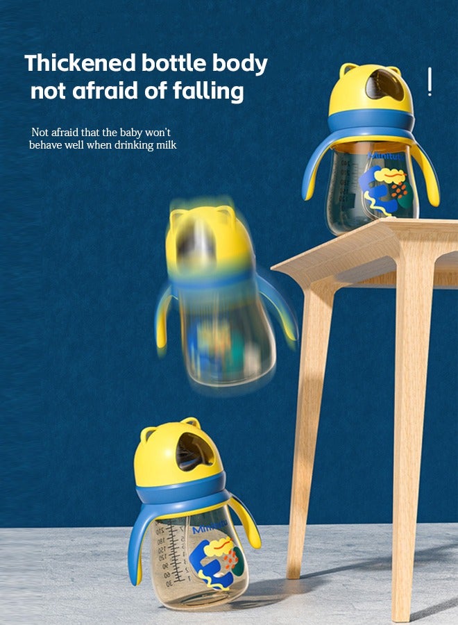 Minitutu Children's Straw Cups, Suitable for Outdoor or Indoor Schools, Free of Bisphenol A, Easy to Hold 240ml - Image 5