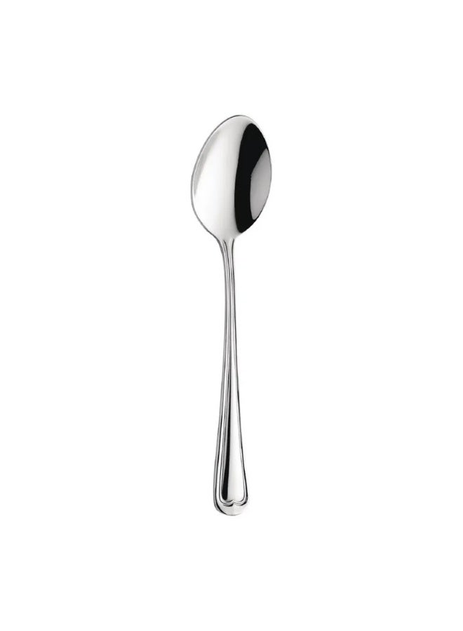Amefa Elegance Mocca Spoon Set of 12 Pieces Made in Netherlands Premium 18/10 Stainless Steel Coffee Spoon Small Dessert Spoon High Polish Silver Finish Forged One-Piece Cutlery Ideal for Espresso Turkish Coffee Arabic Coffee Café Home Hotel Restaurant Dishwasher Safe Rust Resistant Balanced Weight 12cm Length Slim Handle Professional Tableware for Daily Use and Special Occasions Elegant European Design by Amefa Cutlery Brand Mocca Spoon for Coffee Cups Tea Cups Dessert Bowls High-End Flatware Collection Elegance Haags Lofje Series - Image 1