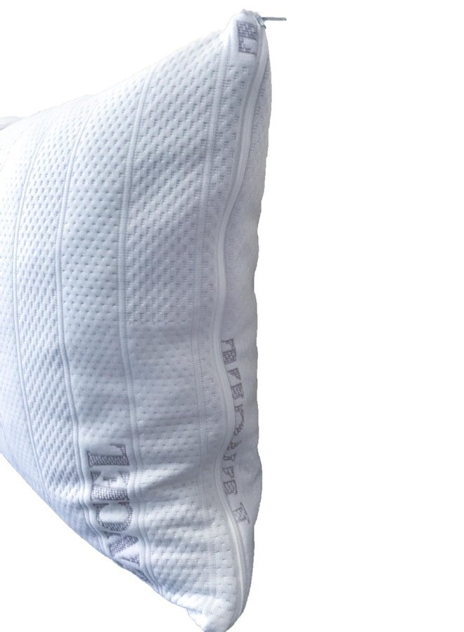 Arc4life Adjustable Memory Foam Neck Pillow Cooling Fabric Queen - Image 2