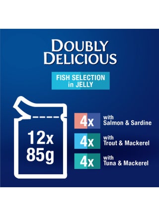 Adult As Good as it Looks Fish Selection in Jelly Wet Cat Food - view 5