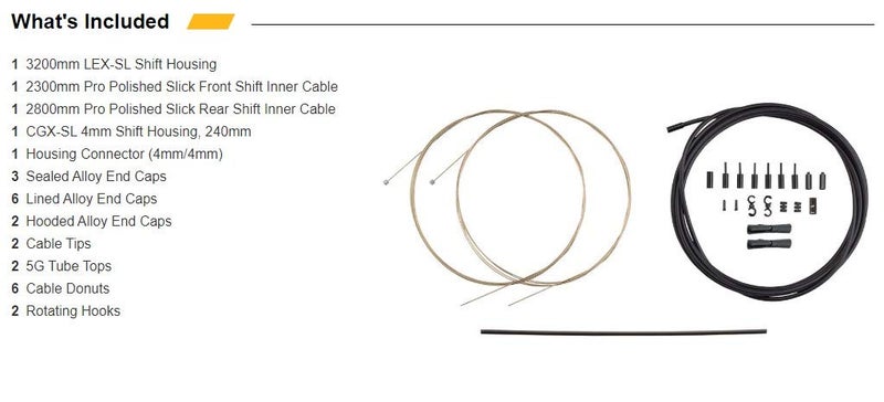 Jagwire CAMBIO CTRA/MTB (SR/SH) Green ORGANICO KIT - Image 4