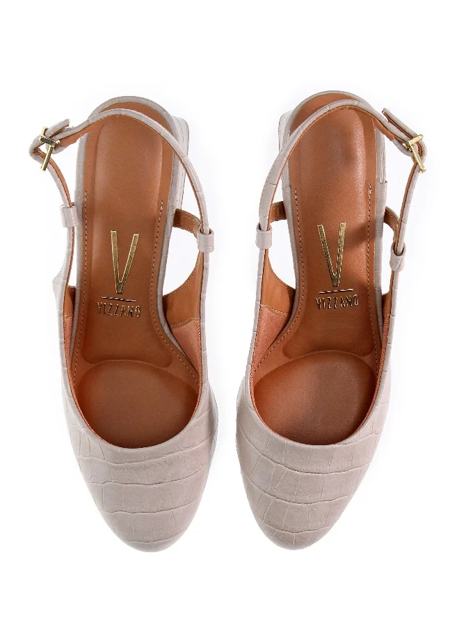 VIZZANO Mid Heels Shoes for Women – Classic Mid Heel Pumps for Girls & Ladies Office Wear