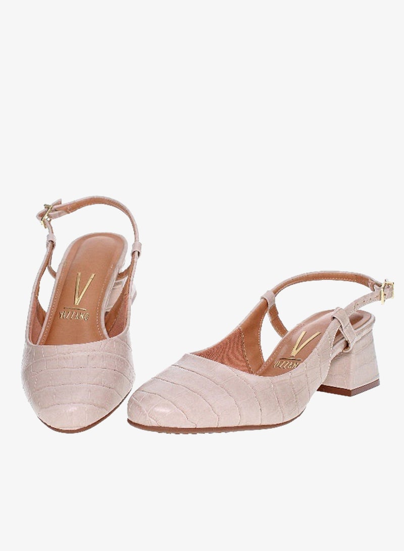 فيزانو أحذية بكعب متوسط للنساء - أحذية كلاسيكية بكعب متوسط للفتيات وملابس العمل النسائية - Image 5