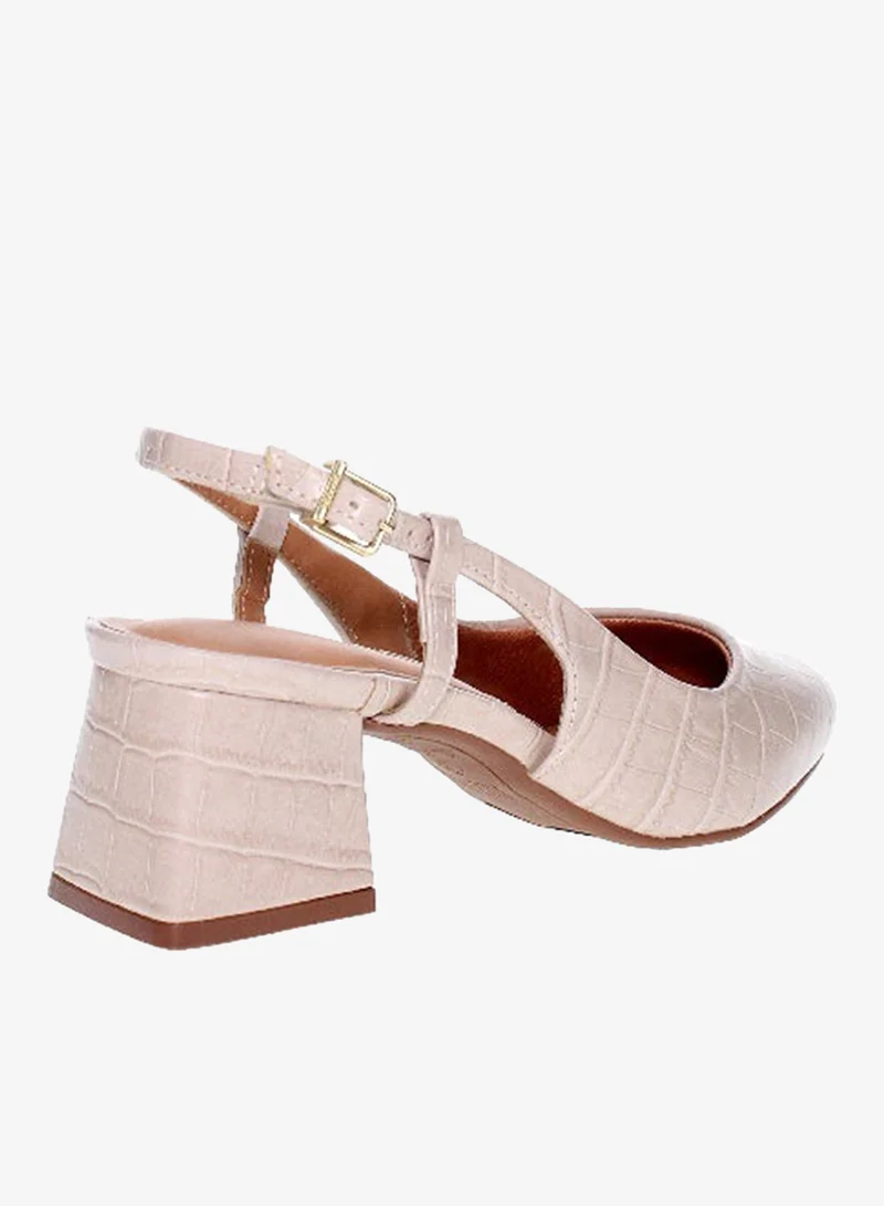 VIZZANO Beige Mid Heels Shoes for Women – Classic Mid Heel Pumps for Girls & Ladies Office Wear for Women | Best Price UAE