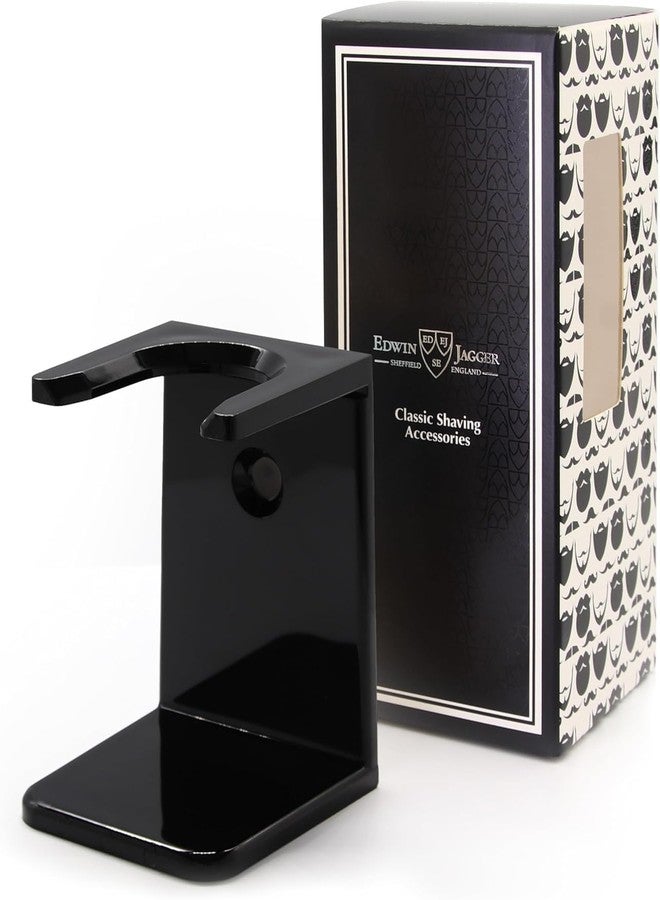 Edwin Jagger Brush Drip Stand Ebony Small - Image 3