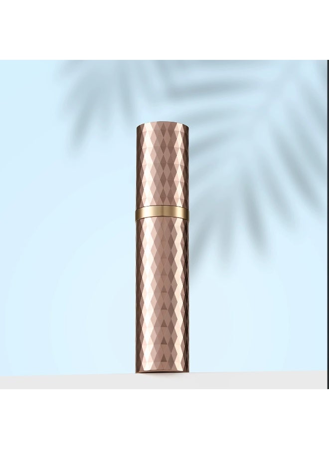 Diamond-Cut Refillable Perfume Atomizer | Bottom-Filling Self-Pump Spray Bottle for Travel，Perfumetravel refillable for Women Men Small Mister Spray Bottle, for Traveland Outgoing - Image 1
