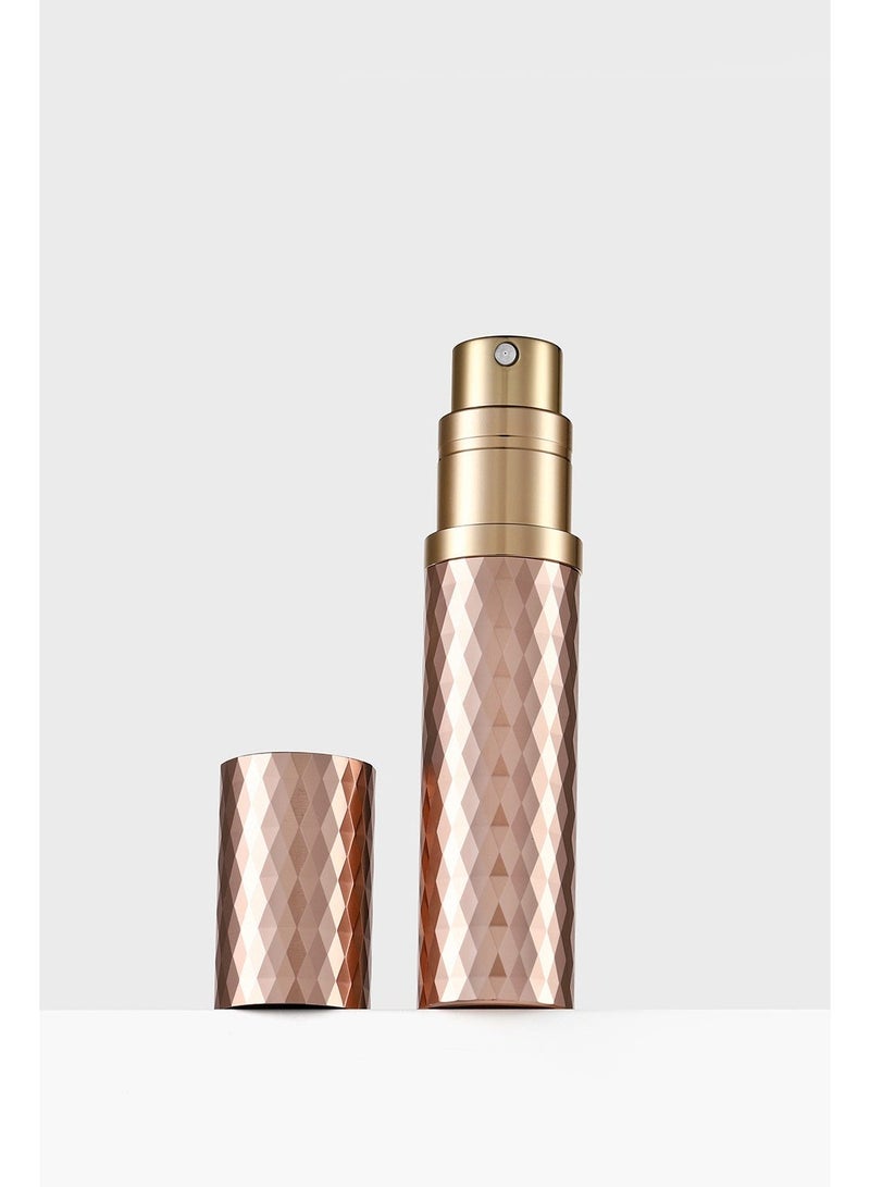 Diamond-Cut Refillable Perfume Atomizer | Bottom-Filling Self-Pump Spray Bottle for Travel，Perfumetravel refillable for Women Men Small Mister Spray Bottle, for Traveland Outgoing - Image 2