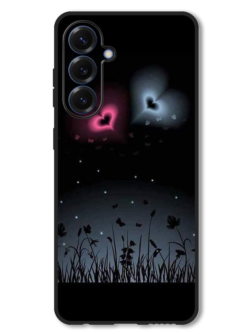 Theodor Case Compatible with Samsung Galaxy A26 Protection Shockproof Bumper Cover Two Hearts (2) - Image 1