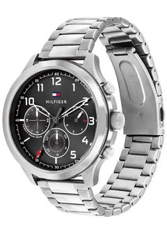 Tommy Hilfiger Plus Men's Qtz Multifunction Stainless Steel and Bracelet Casual Watch-1791852	44MM  - Image 2