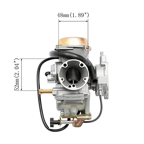 ATRACYPART كربوراتور لسيارات سوزوكي LTF 250 أوزارك 250F من 2002-2009، استبدال كربوراتور سوزوكي كواد سبورت LTZ250# 13200-05G01 - Image 4