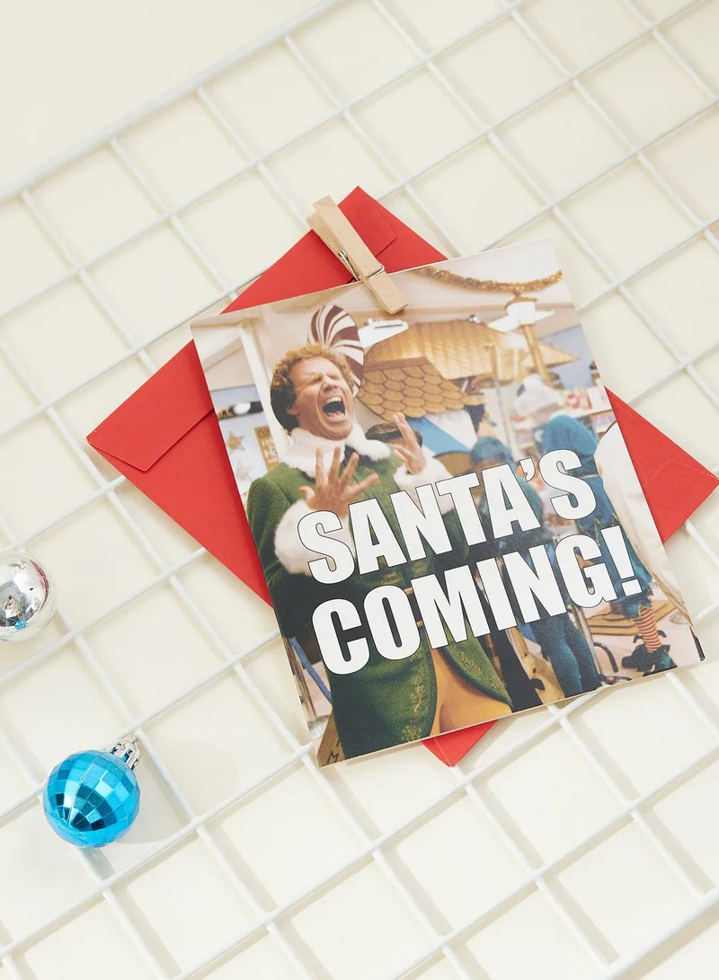 Typo Elf Christmas Card 2023