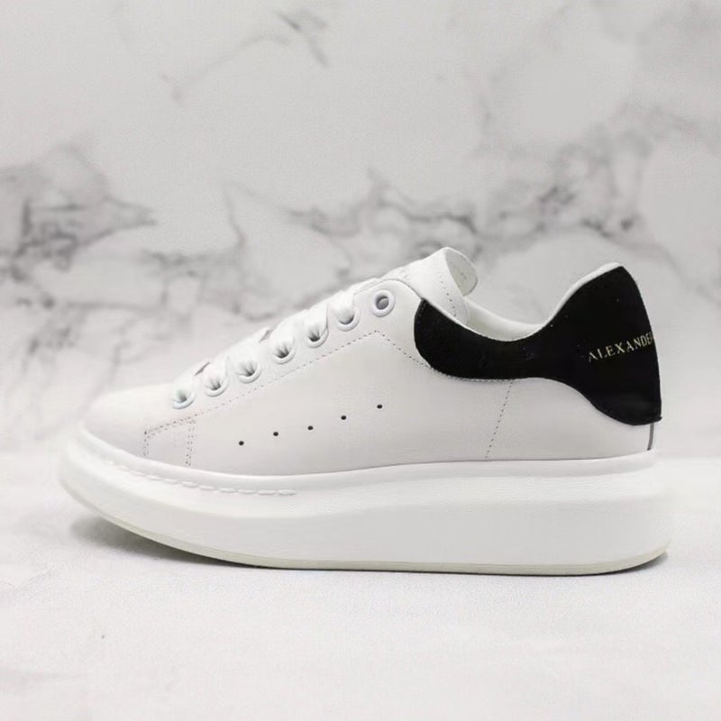 نسخة عالية من أحذية ماكوين البيضاء 2025 خريف جديدة كاجوال بايتا مايرو أحذية الرجال ذات النعل السميك أحذية ارتفاع النساء - Image 4