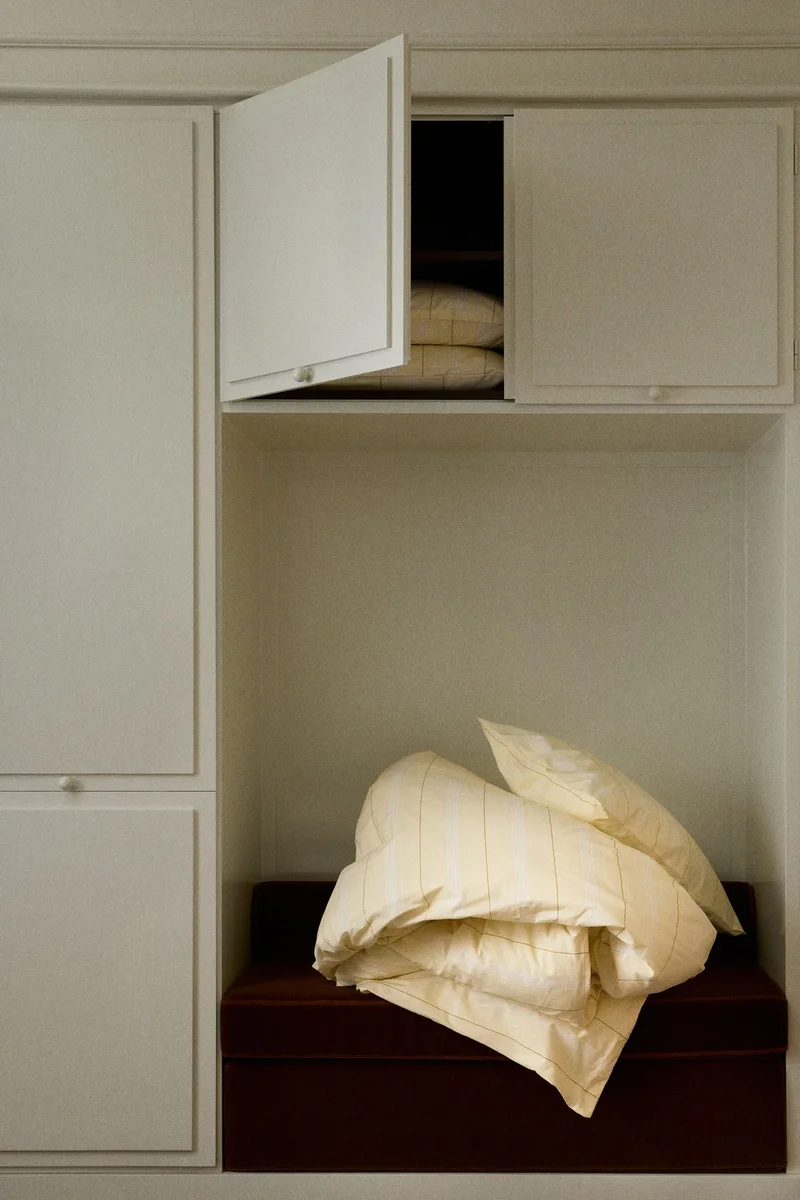 H&M Cotton percale double/king duvet cover set