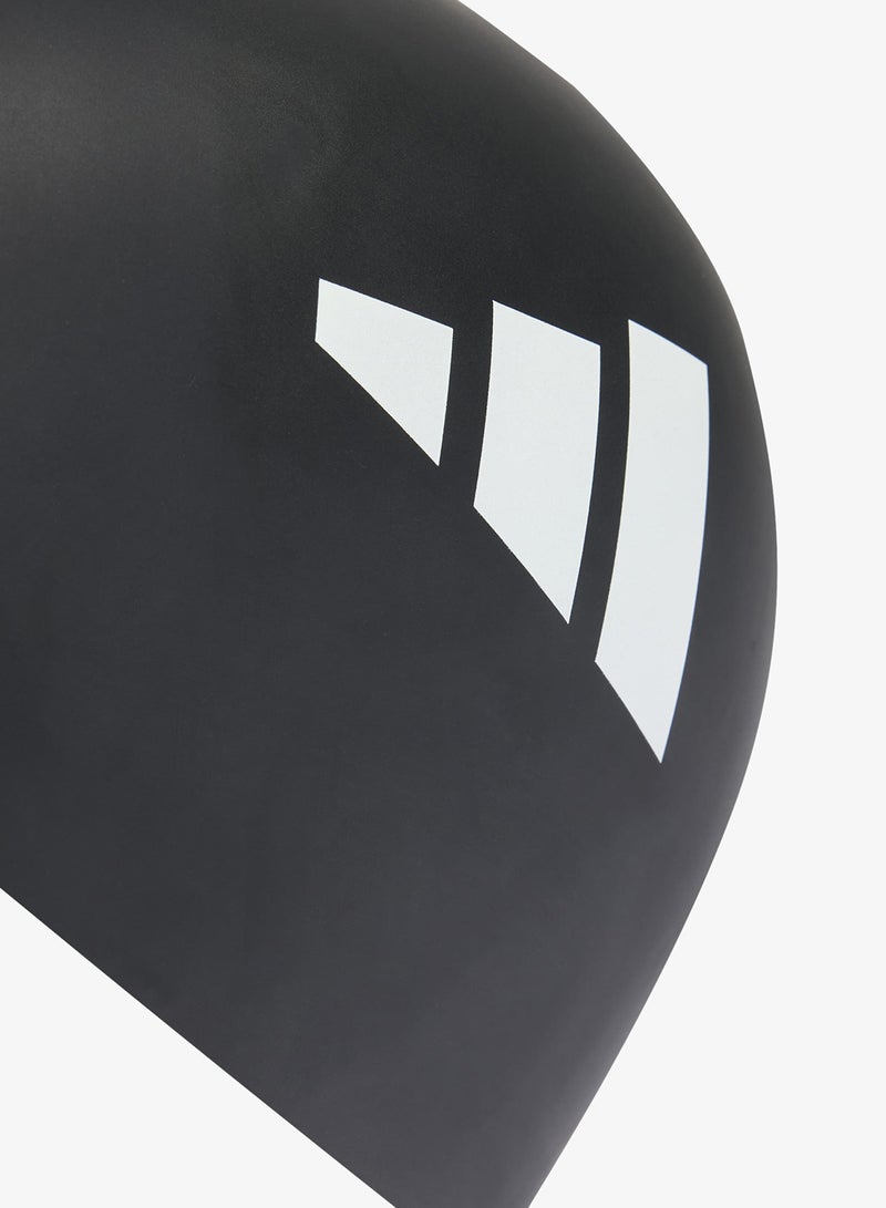 اديداس قبعة سباحة بثلاث خطوط - Image 4