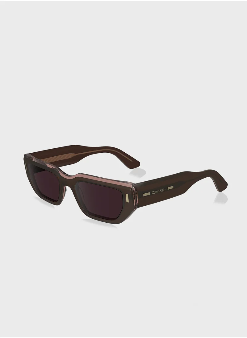 CALVIN KLEIN Modified Rectangle Sunglasses