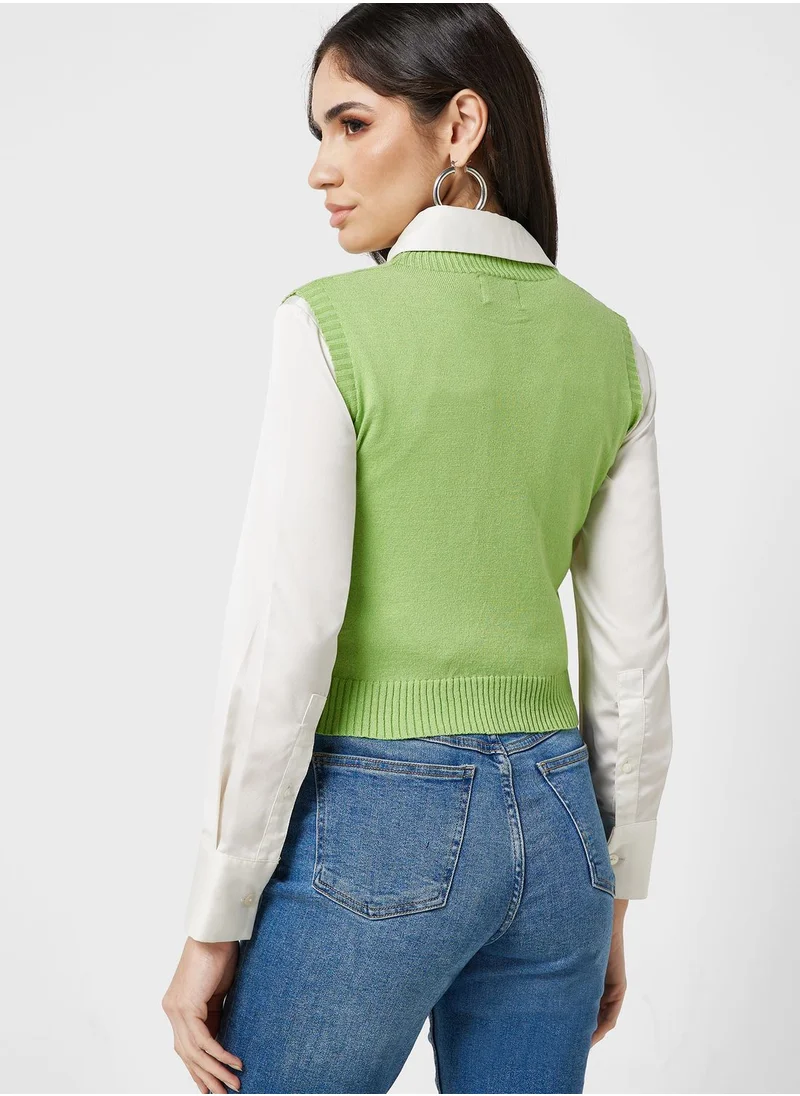 ELLA Sleeveless Sweater Vest