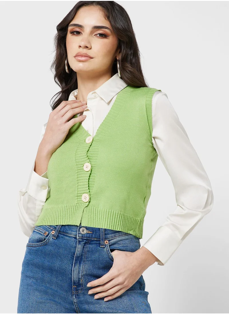 ELLA Sleeveless Sweater Vest