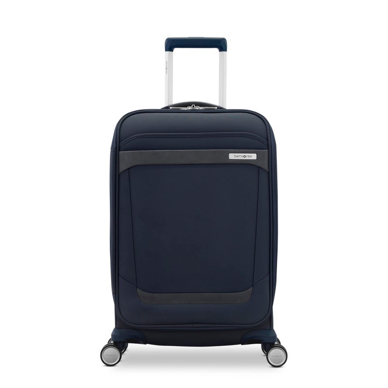 Samsonite Elevation Plus 22-Inch Carry-On - Expandable Softside Spinner Luggage - Midnight Blue - Image 2