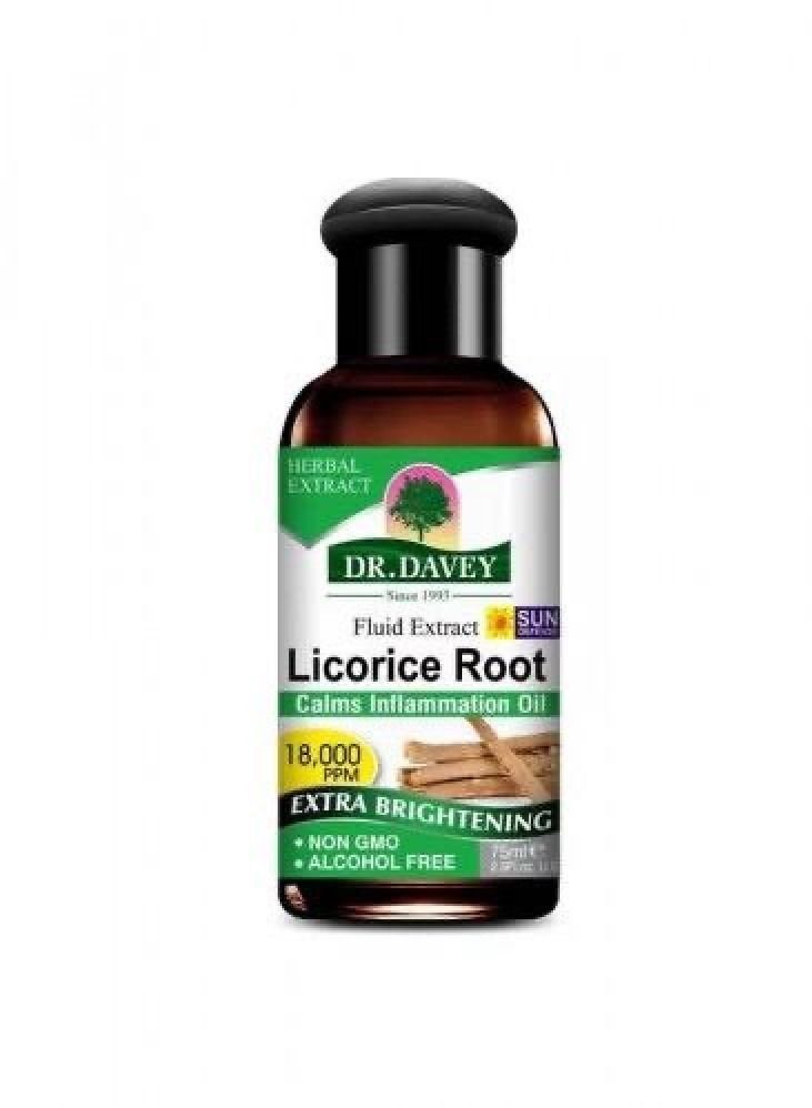 Herbal food supplement with licorice root extract, 30 ml