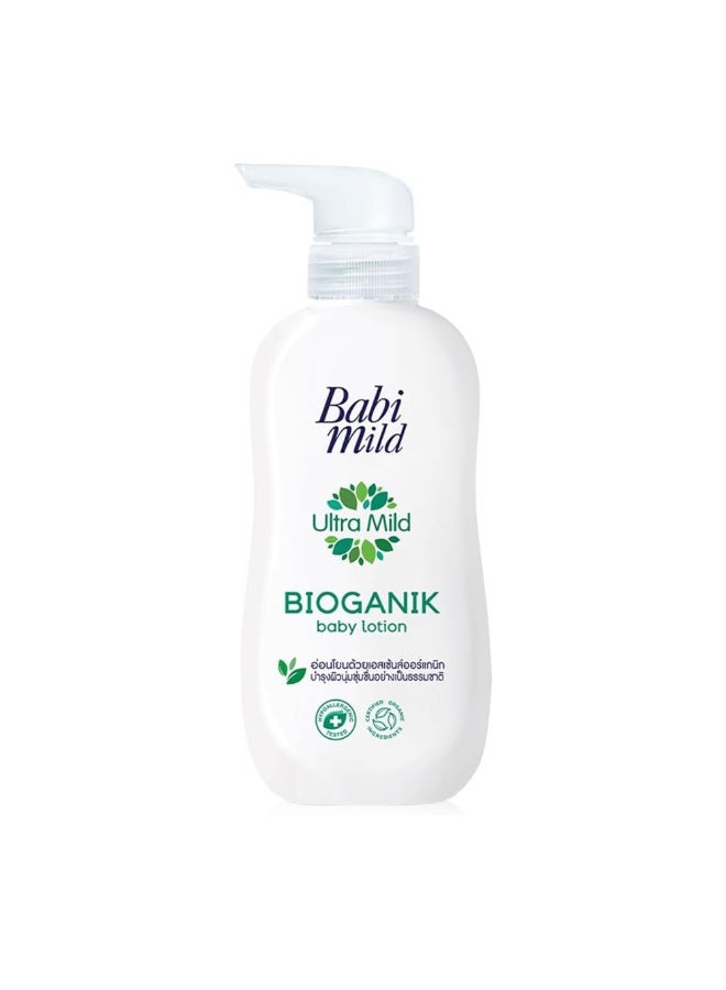 Babi Mild - Bioganik Organic Baby Lotion - 400ml