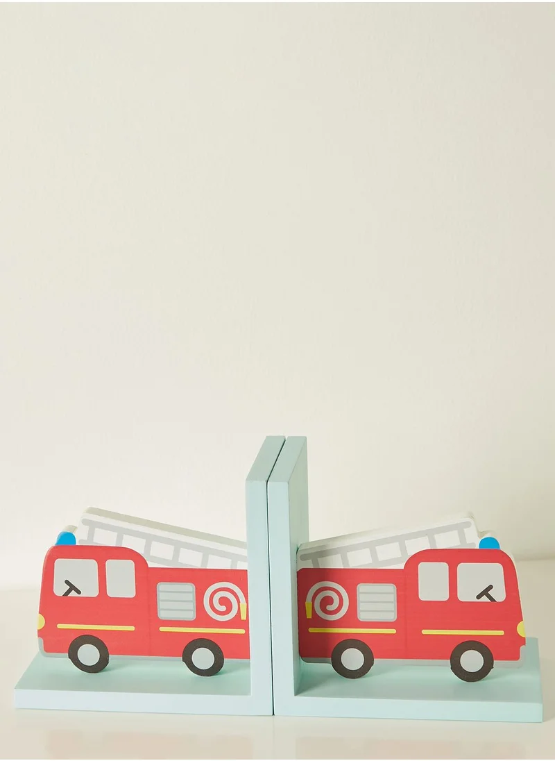 Sass & Belle Fire Engine Bookends