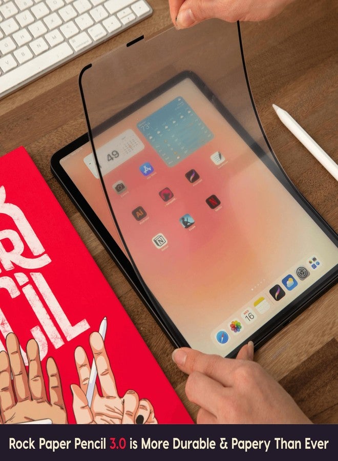 Astropad Rock Paper Pencil v3.0 - 2025 Upgraded Version - Paper Screen Protector for iPad Air 11-in (M2, 2024) & (M3, 2025) & iPad 10.9-in. (10th & 11th Gen) + Apple Pencil Tips 2 Pack - Compatible - Image 2