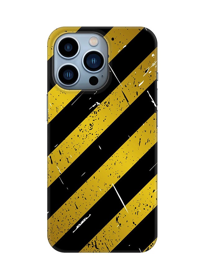 Stylizedd Case for iPhone 15 Pro Slim Snap Classic Series Mobile Cover Hard PC Shield Matte Finish Phone CasePrint - Under Construction - Image 1