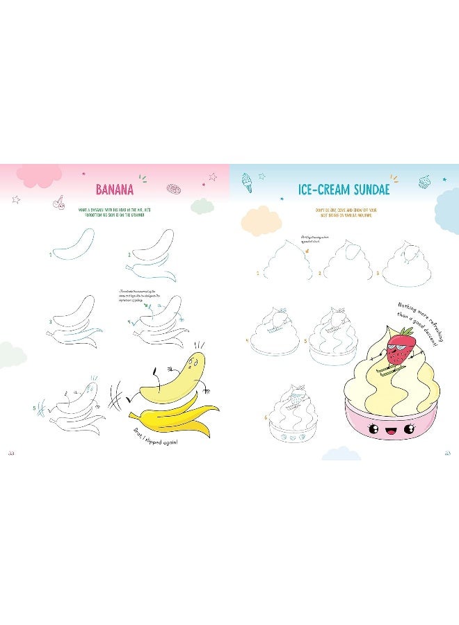 My Cute Kawaii Drawings: Learn to draw adorable art with this easy step-by-step guide - Image 3