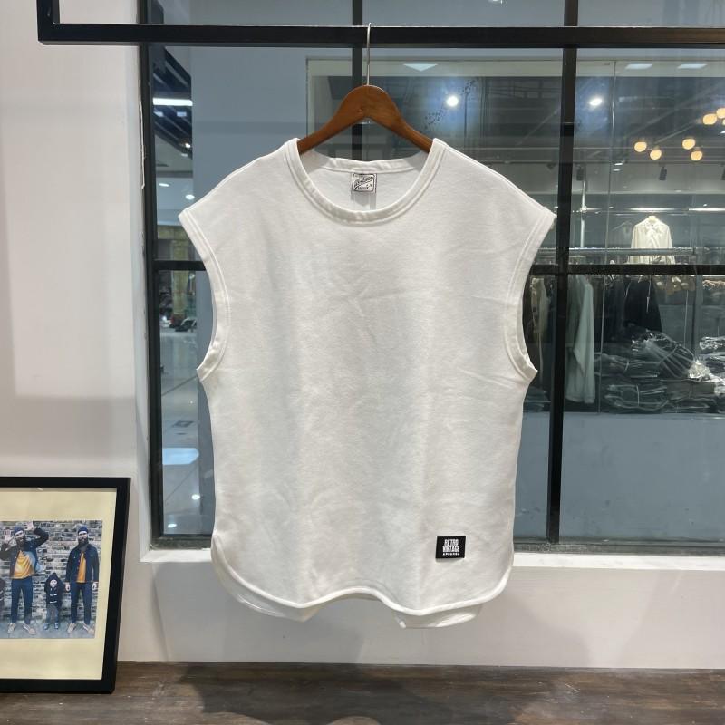 Heavy Summer Trendy Wide-Shouldered Breathable Sleeveless Vest For Men And Women Couples - Image 1