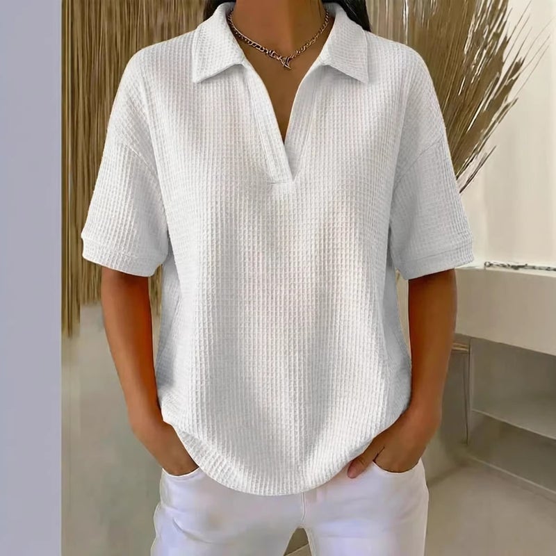 Women's Short Sleeve Polo Shirt - Image 1