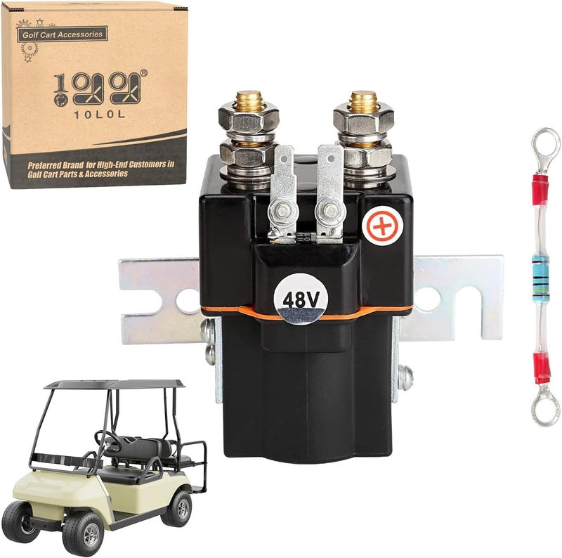 10L0L Golf Cart 48V Solenoid for Club Car DS 1995-up & Precedent 2000-up - Image 1