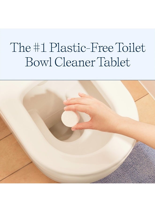 Blueland Toilet Bowl Cleaner Starter Set - Eco Friendly Products & Cleaning Supplies - No Harsh Chemicals, Plant-Based - Lemon Cedar - 14 tablets  - Image 2